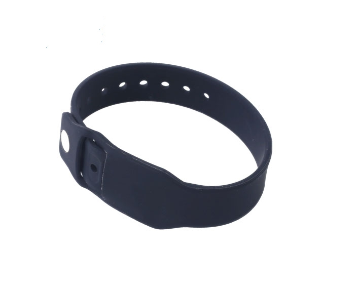  Pocket Silicone RFID Wristband with Replacing RFID Tag