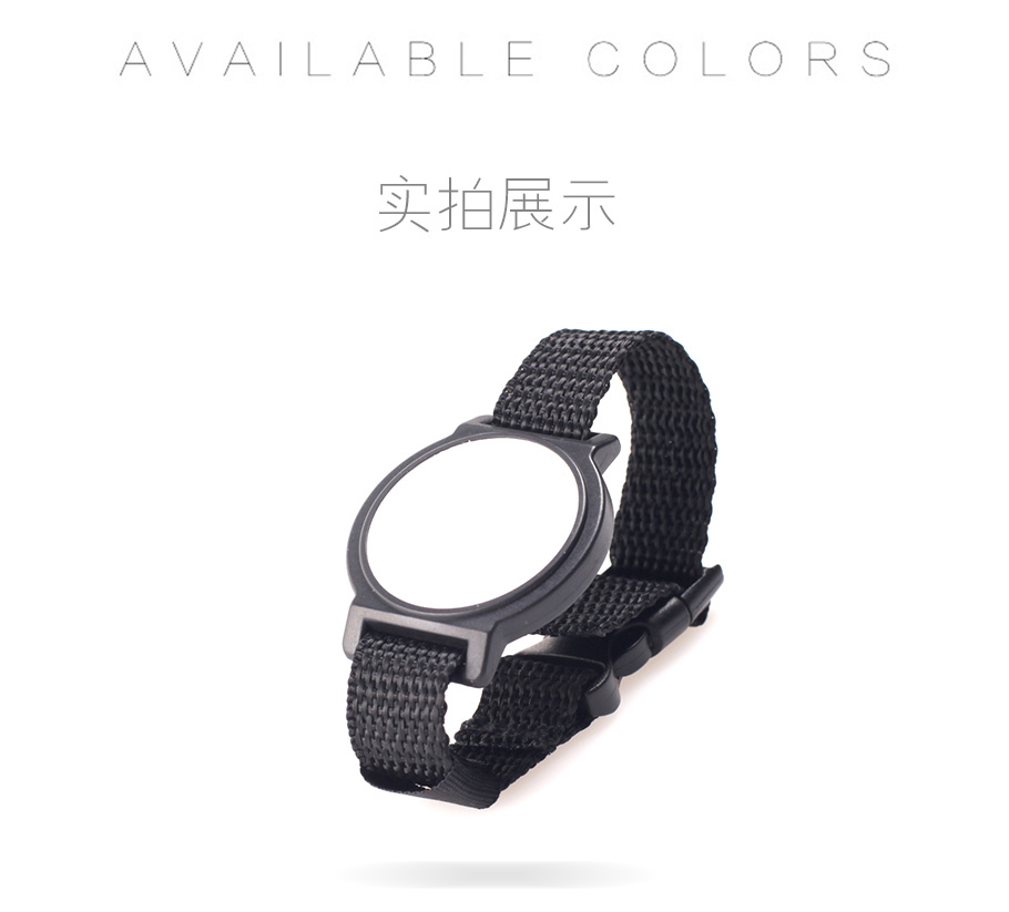 13.56Mhz NXP Ultralight C Plastic RFID Wristband for Swimming Pool