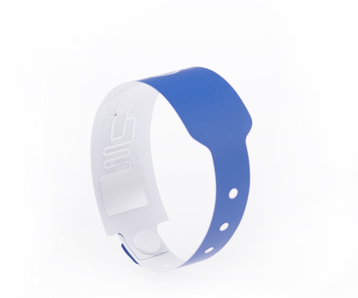  ISO 18000-6C 860-960Mhz UHF Paper Disposable RFID Wristband