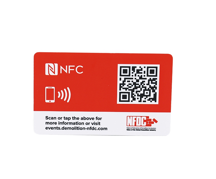 NFC Forum Type 2 NXP NTAG 215 Printed 13.56Mhz NFC Cards