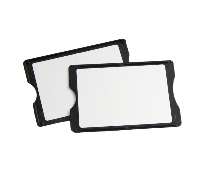  Factory Customized Hard Plastic RFID Blocking ABS ID Card Holder for Credit Card