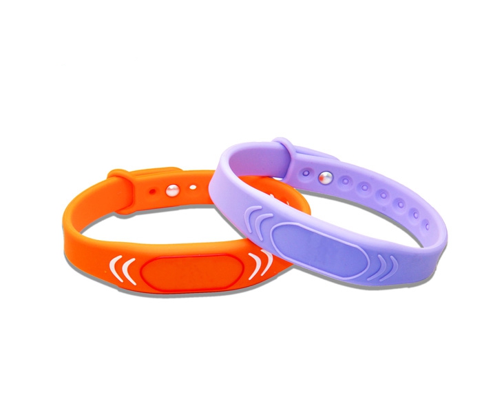  MI Band Adjustable Type 13.56Mhz RFID Silicone Wristband for Adult